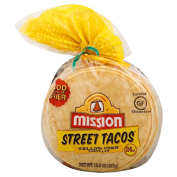 Mission Street Taco Yellow Corn - 24 Count
