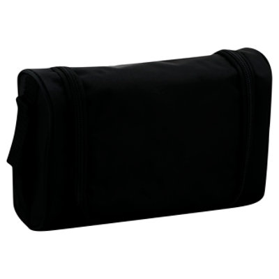 Allegro Basics Black Mens Hanging Toiletry Kit - Each