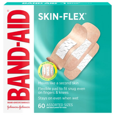 Bandaid Skin Flex Assorted - 60 Count - Image 3