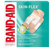 Bandaid Skin Flex Assorted - 60 Count