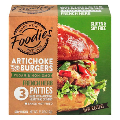 Foodies Burger Vgn Artchk Frn Spc - 7.5 Oz - Image 3