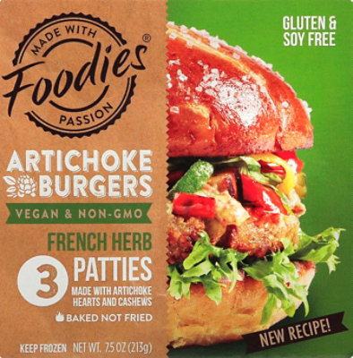 Foodies Burger Vgn Artchk Frn Spc - 7.5 Oz - Image 2