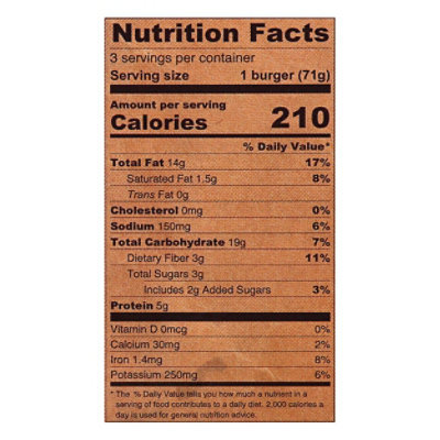 Foodies Burger Vgn Artchk Frn Spc - 7.5 Oz - Image 4