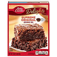 Delights Supreme Brownie Mx Original - 16 Oz - Image 3