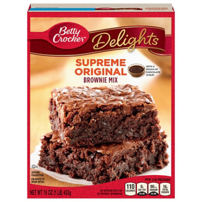 Delights Supreme Brownie Mx Original - 16 Oz - Image 3