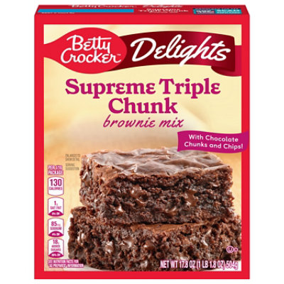 Supreme Brownie Mix Triple Choc Chunk - 17.8 Oz - Image 3