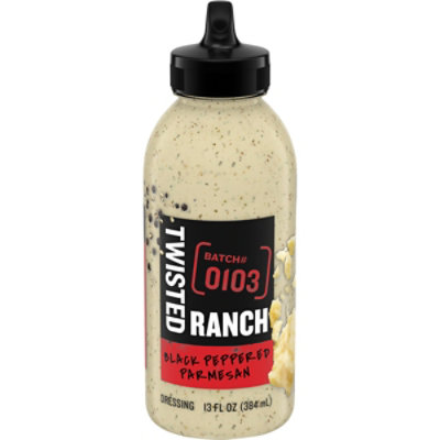 Twisted Ranch Dressing Black Peppered Parmesan - 13 Fl. Oz.