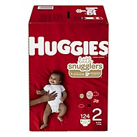 Huggies Little Snugglers Diapers Size 2 - 124 Count - Image 3
