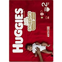 Huggies Little Snugglers Diapers Size 2 - 124 Count - Image 4