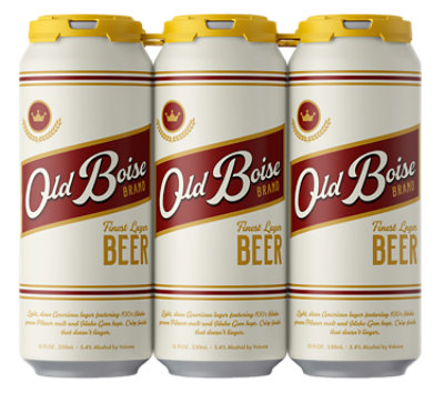 Woodland Empire Old Boise Lager Can - 6-16 Fl. Oz.