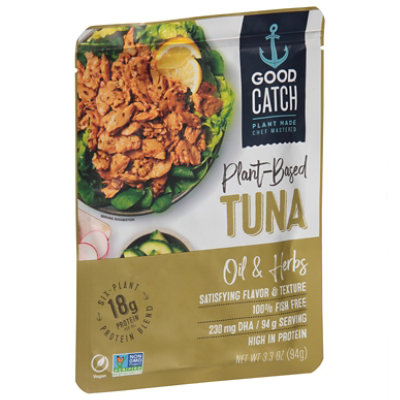 Good Catch Tuna Fish Free Oil & Herb - 3.3 Oz