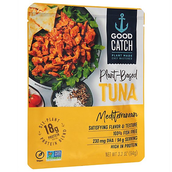 Good Catch Tuna Fish Free Mediterranean - 3.3 Oz