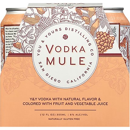 You & Yours Distilling Co - Vodka Mule - 4-12 Oz - Image 4