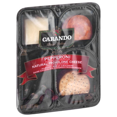 Carando Pepperoni With Provolone Cheese - 3.16 Oz