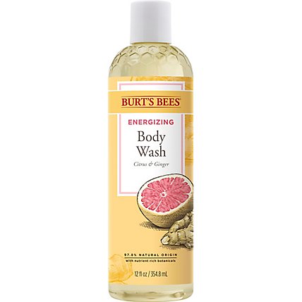 Burts Bees Citrus & Ginger Body Wash - 12 Fl. Oz. - Image 2