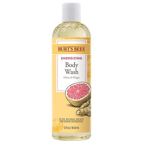 Burts Bees Citrus & Ginger Body Wash - 12 Fl. Oz.