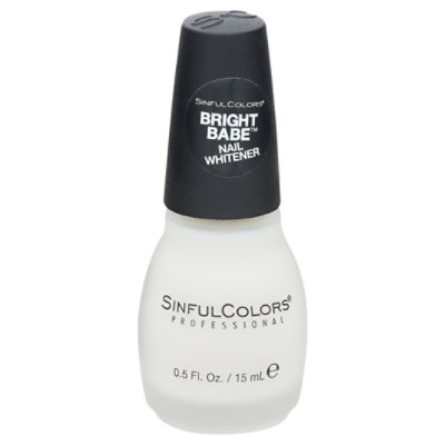 Sinful Brightbabe Nail Whitenr - 0.47 Oz