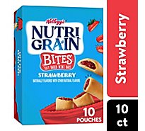 Nutri-Grain Bites Mini Breakfast Bars Strawberry 10 Count - 13 Oz