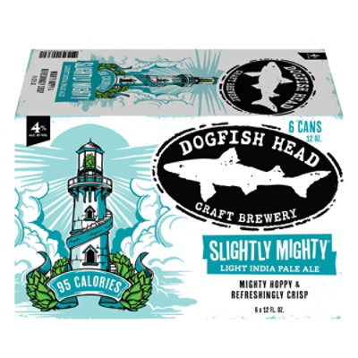 Dogfish Head Slightly Mighty Lo-Cal Ipa 6pk Cans - 6-12 Fl. Oz. - Image 6