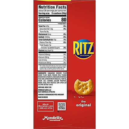 RITZ Crackers Original - 20.5 Oz - Image 4