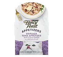 Fancy Feast Cat Food Wet Appetizers Skipjack Tuna - 1.1 Oz
