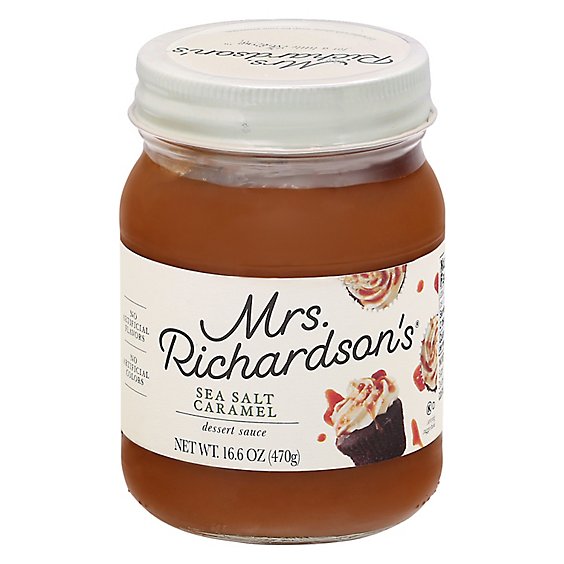 Mrs Richardsons Sea Salt Caramel - 17.5 Oz