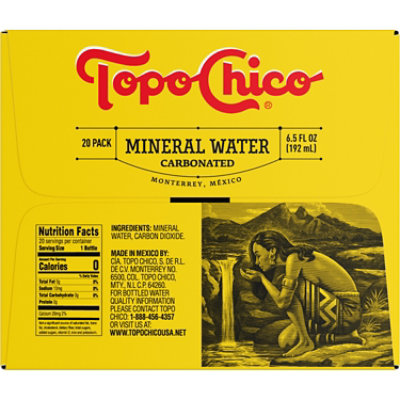 Topo Chico Mineral Water - 20-6.5 Fl. Oz. - Image 2