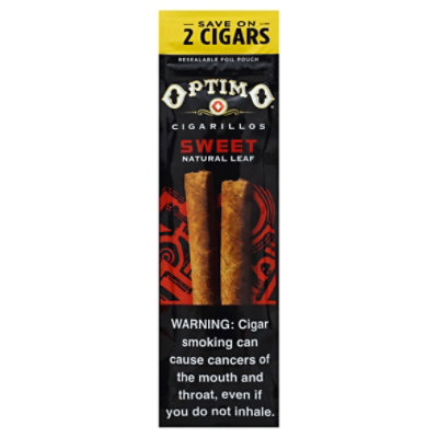 Optimo Cigarillos Sweet - 2 Count - Image 1