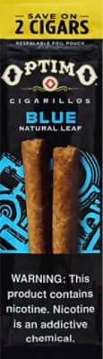optimo tobacco Cigarillos Blue - 2 Count Optimo | Texas Tobacco