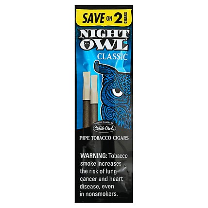 Night Owl Tip Cigar Classic - 2 Count - Image 1