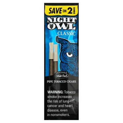 Night Owl Tip Cigar Classic 2 Count Tom Thumb