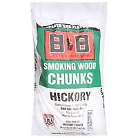 B&B Hickory Bbq Wood Chunks - Each - Image 3