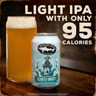 Dogfish Head Beer IPA Slightly Mighty Pack In Cans - 12-12 Fl. Oz. - Image 2