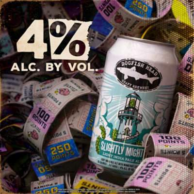 Dogfish Head Beer IPA Slightly Mighty Pack In Cans - 12-12 Fl. Oz. - Image 5