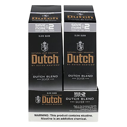 Dutch Blend Cigarillos Silver - 2 Count - Image 3