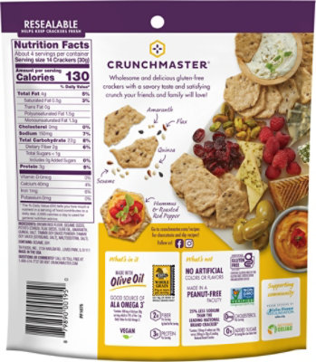 Crunchmaster Crackers Multi Seed Original - 4 Oz - Image 6