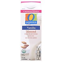 O Organics Almondmilk Vanilla Unswtnd - 32 Fl. Oz. - Image 3