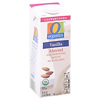 O Organics Almondmilk Vanilla Unswtnd - 32 Fl. Oz. - Image 1