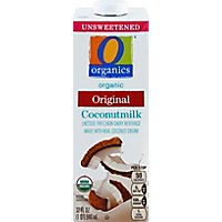 O Organics Coconutmilk Original Unswtnd - 32 Fl. Oz. - Image 2