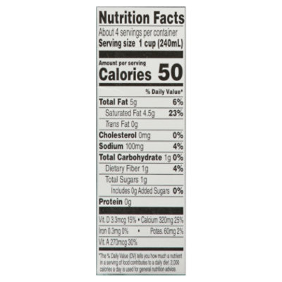 O Organics Coconut Milk Original Unswtnd - 32 Fl. Oz. - Image 3