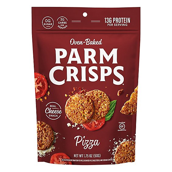 Parm Crisps Cheese Snack Oven Baked Pizza - 1.75 Oz