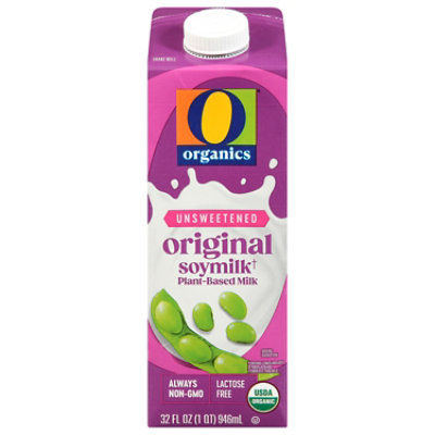O Organics Soymilk Original Unswtnd - 32 Fl. Oz.