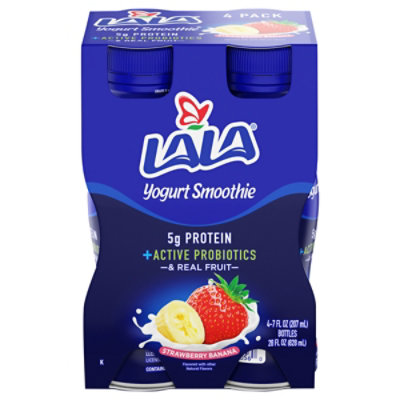 Lala Strawberry Banana Yogurt Smoothie - 28 Fl. Oz. - Image 1