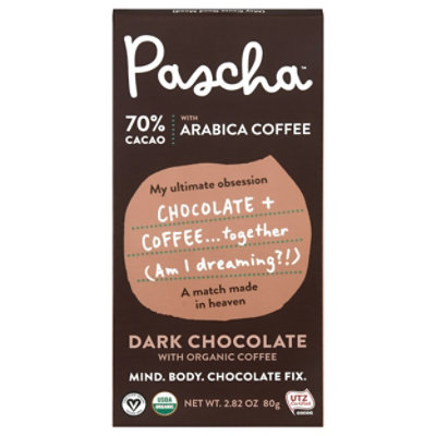 Pascha Choc Bar Drk Arbc Coffee - 2.82 Oz - Image 1
