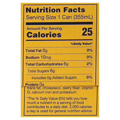 Wave Soda Soda Mango - 6-12 Fl. Oz. - Image 4