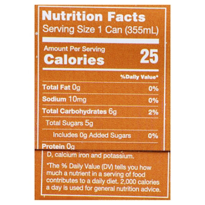 Wave Soda Soda Tangerine - 6-12 Fl. Oz. - Image 4