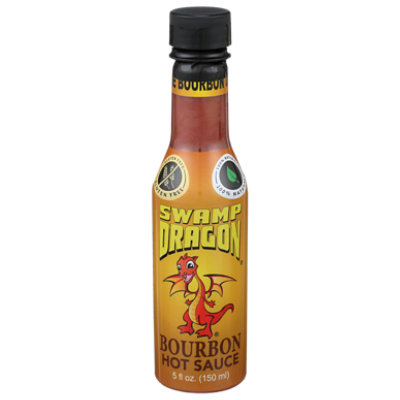 Swamp Dragon Sauce Hot Bourbon - 5 Fl. Oz. - Image 1