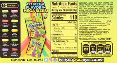 Mike and Ike Sour Candy Mega Mix - 5 Oz - Image 6