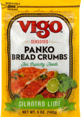 Vigo Cilantro Lime Seasoned Panko Bread Crumbs - 5 Oz - Image 2