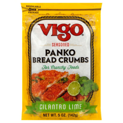 Vigo Cilantro Lime Seasoned Panko Bread Crumbs - 5 Oz - jewelosco